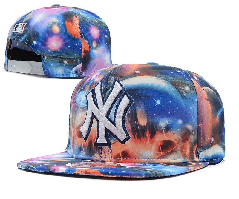 MLB New York Yankees NE Snapback Hat #87
